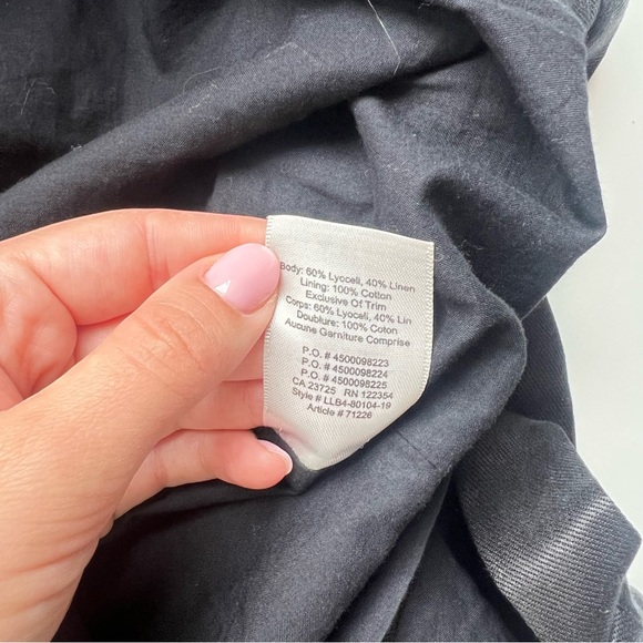 WILFRED ROSEMOND LINEN BLEND DRESS - Picture 8 of 8